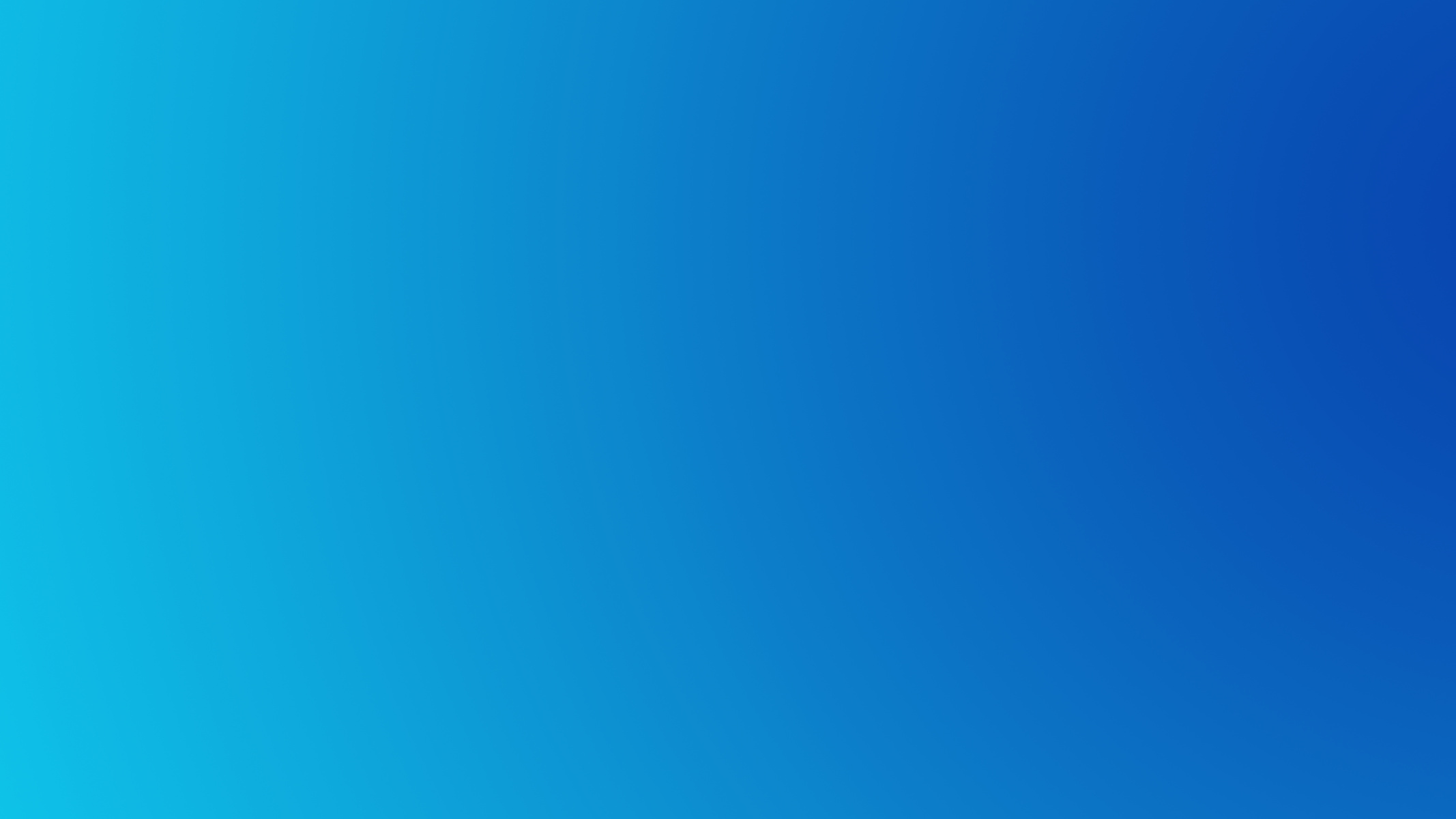 Cyan to Blue Gradient